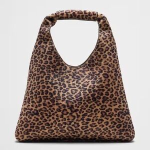 Banana Republic VEGAN LEATHER MINI SLOUCHY TOTE